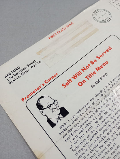 WWWF Wold Championship WRESTLING(1969.10.4)