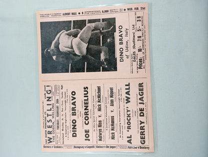 WRESTLING! THE ODEON