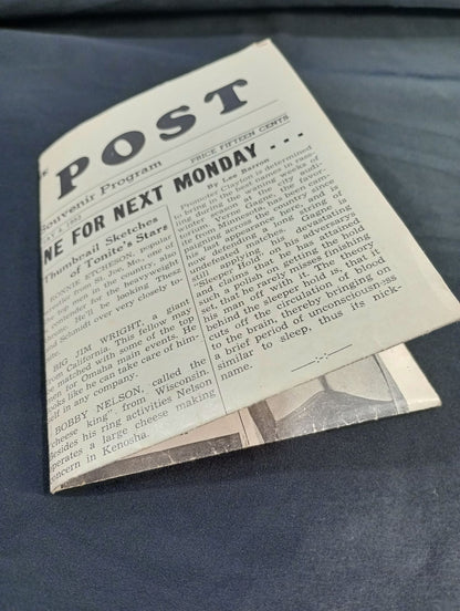 ★テーズvsシュミット NWA戦★ THE RING POST(1953.5.4)