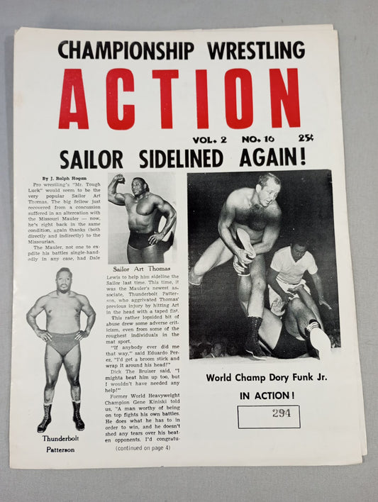 CHAMPIONSHIP WRESTLING ACTION Vol.2 No.16