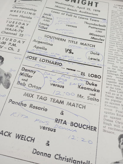 CHAMPIONSHIP WRESTLING ACTION Vol.2 No.16