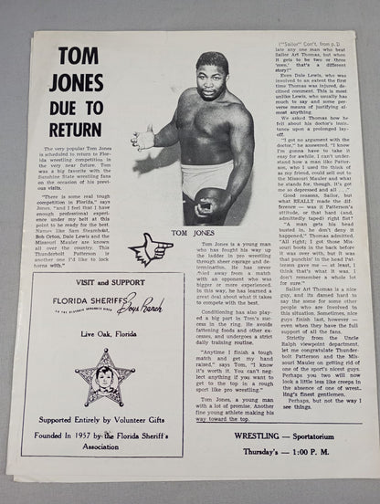 CHAMPIONSHIP WRESTLING ACTION Vol.2 No.16