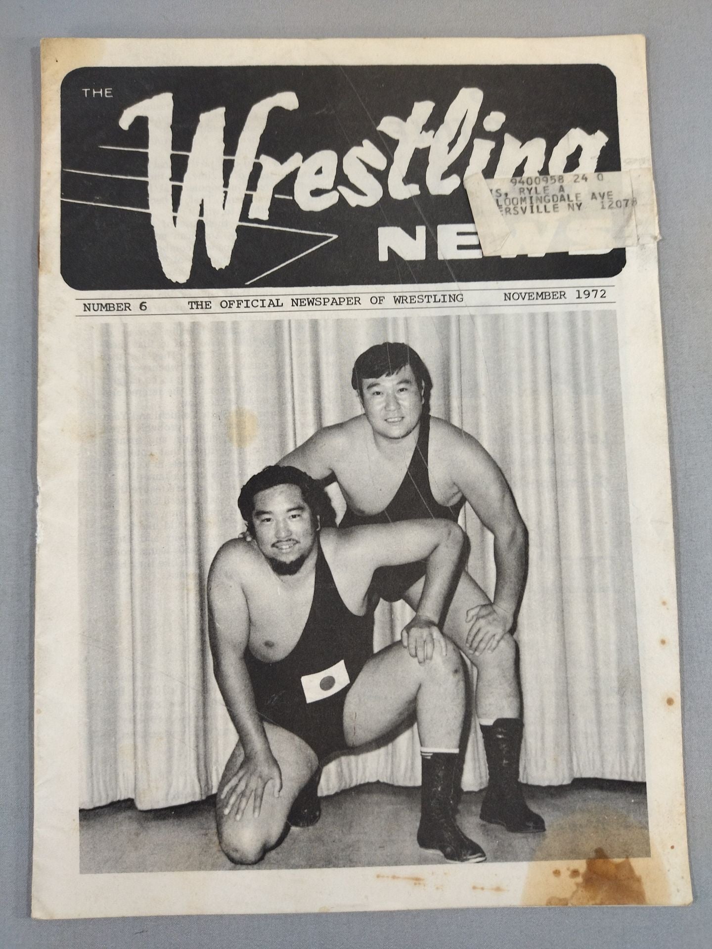 THE Wrestling NEWS NOMBER.6