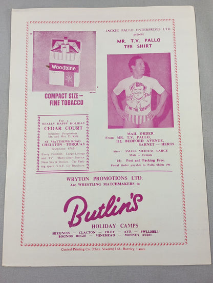 WRYTON PROMOTIONS LTD. (1966.10.14)