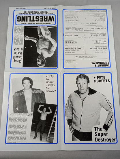 INTERNATIONAL PROFESSIONAL Wrestling  ISSUE No.2 / 1985