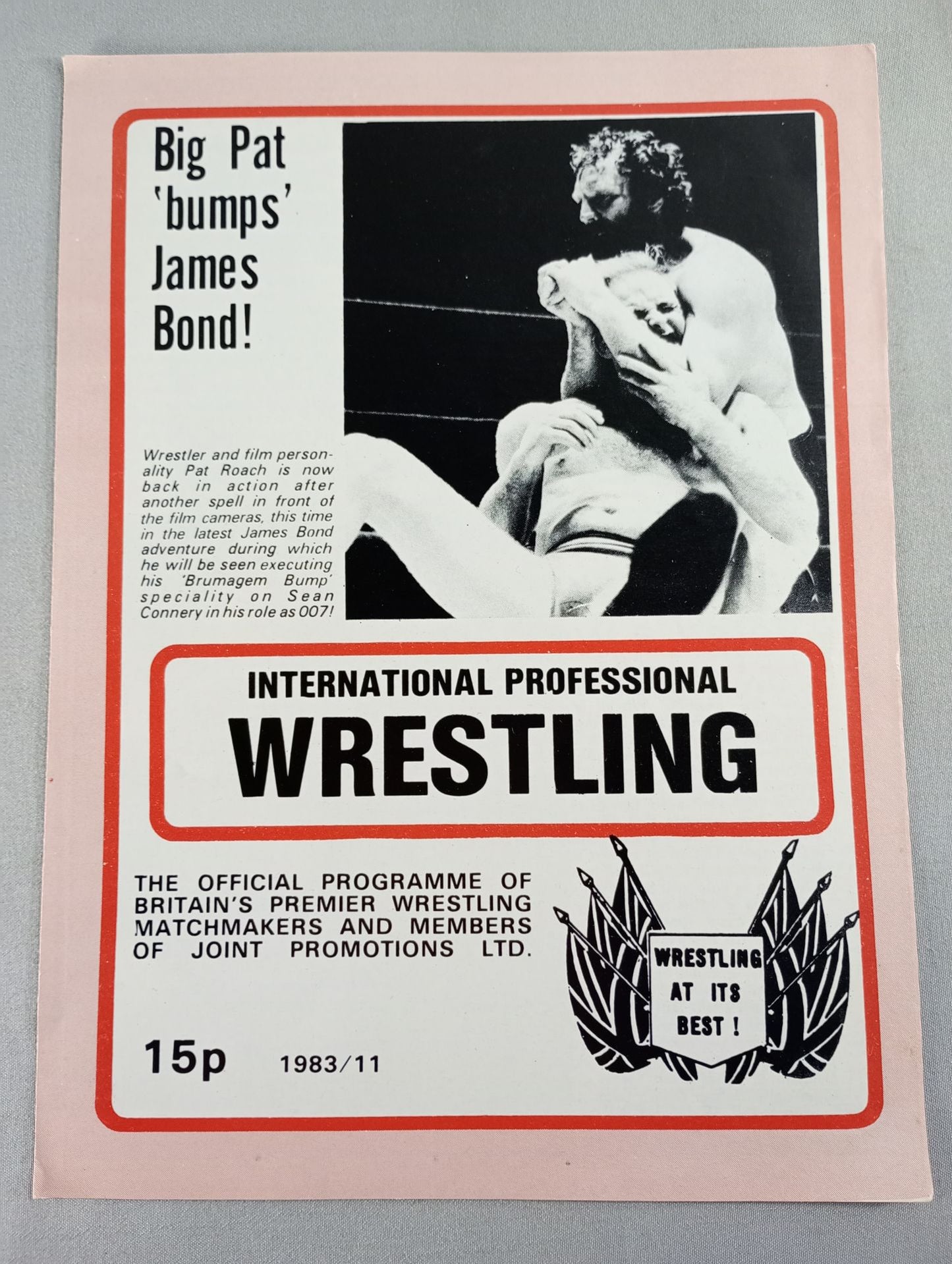 INTERNATIONAL PROFESSIONAL WRESTLING ISSUE No.11 / 1983