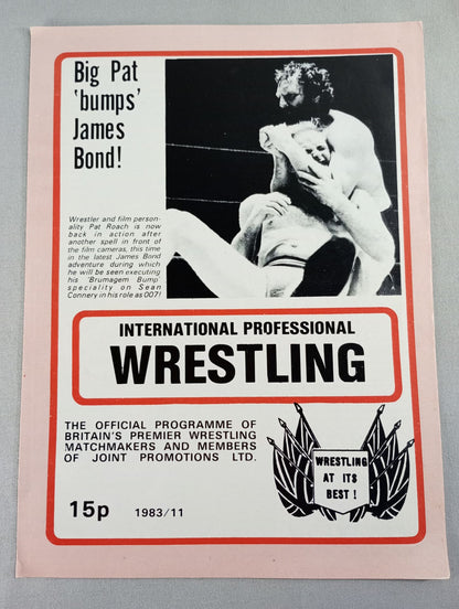 INTERNATIONAL PROFESSIONAL WRESTLING ISSUE No.11 / 1983
