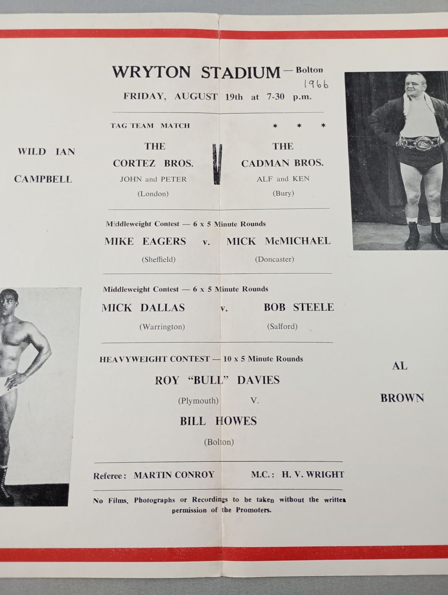 WRYTON PROMOTIONS LTD. (1966.8.19)