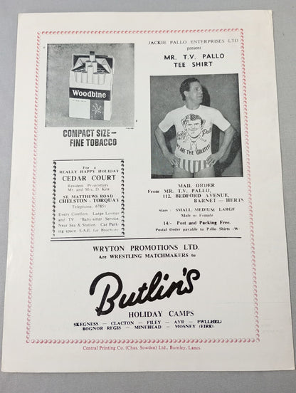 WRYTON PROMOTIONS LTD. (1966.8.19)