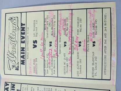 ★テリー・ファンクvsレス・ソントン NWA戦★ CHAMPIONSHIP WRESTLING