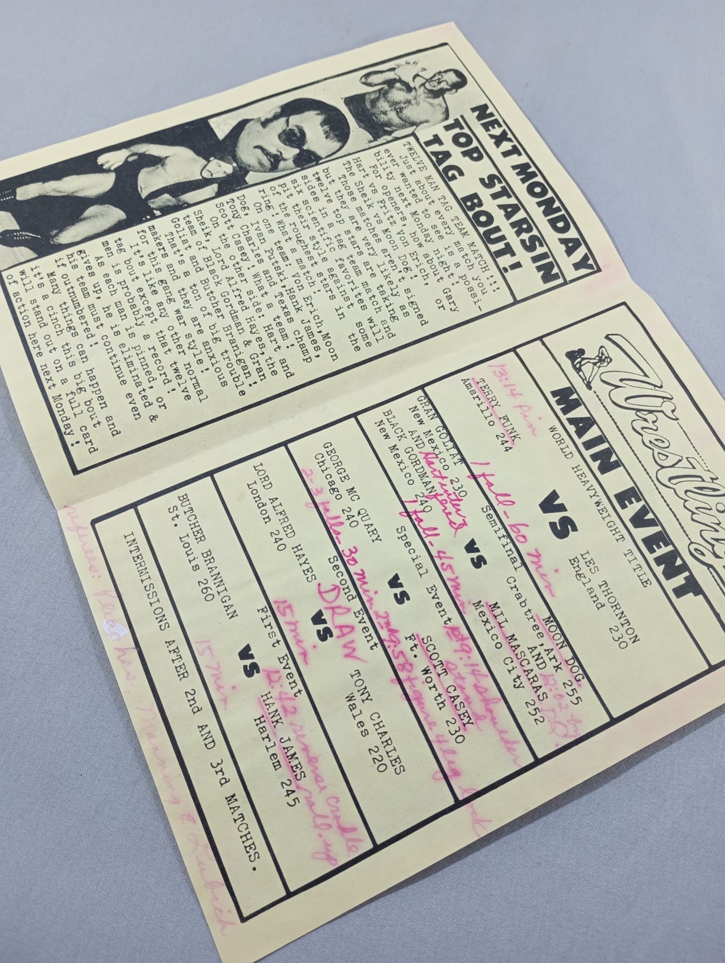 ★テリー・ファンクvsレス・ソントン NWA戦★ CHAMPIONSHIP WRESTLING