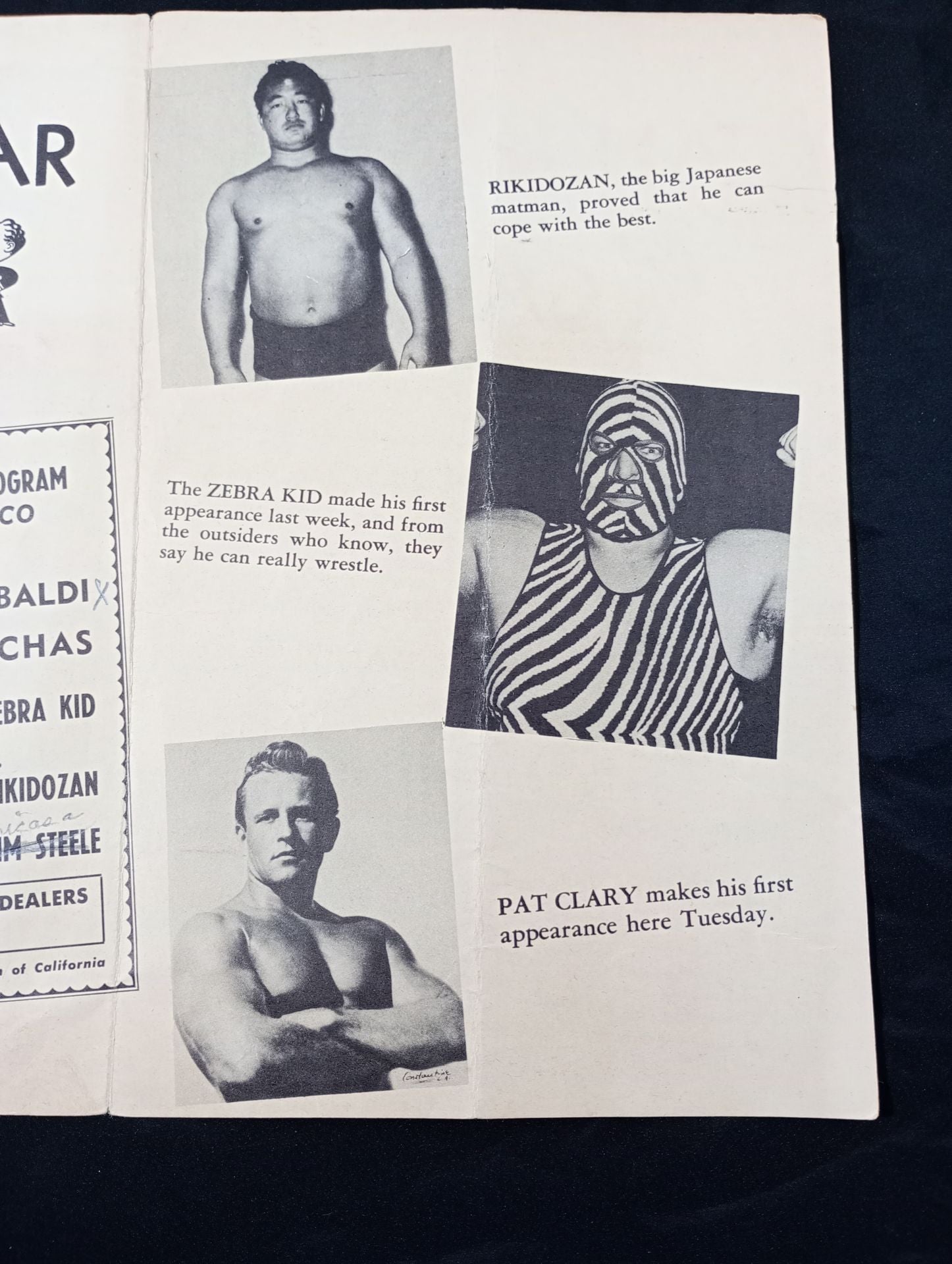 ☆力道山 参戦☆ West Coast WRESTLING NEWS(1952.3.11) – 闘道館