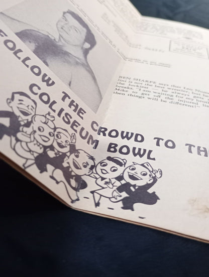 ★力道山 参戦★ West Coast WRESTLING NEWS(1952.3.11)