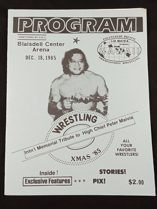 ★ Participation in ★ the Hawaii Tournament in New Japan PPW LIA MAIVIA presents HAWAII