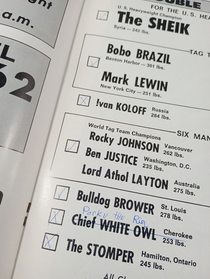 NWA BIG TIME WRESTLING / BODY PRESS(1969.2.15)