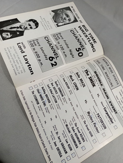 NWA BIG TIME WRESTLING / BODY PRESS(1969.2.15)