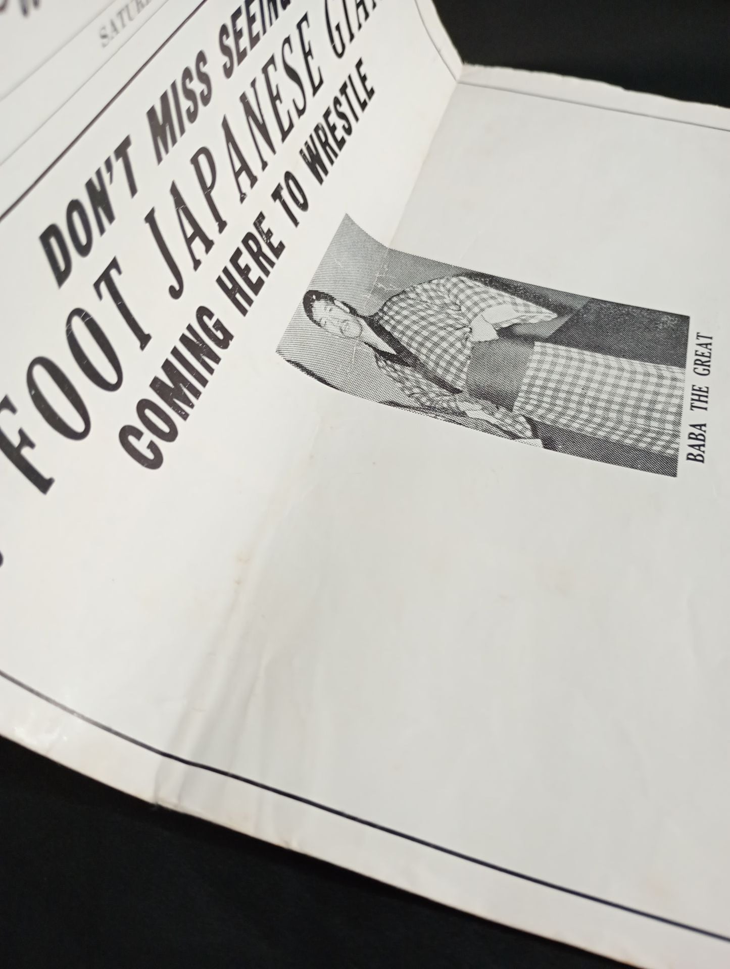 ★馬場表紙★ NWA BIG TIME WRESTLING / JACSONVILLE’S Vol.2 No.3