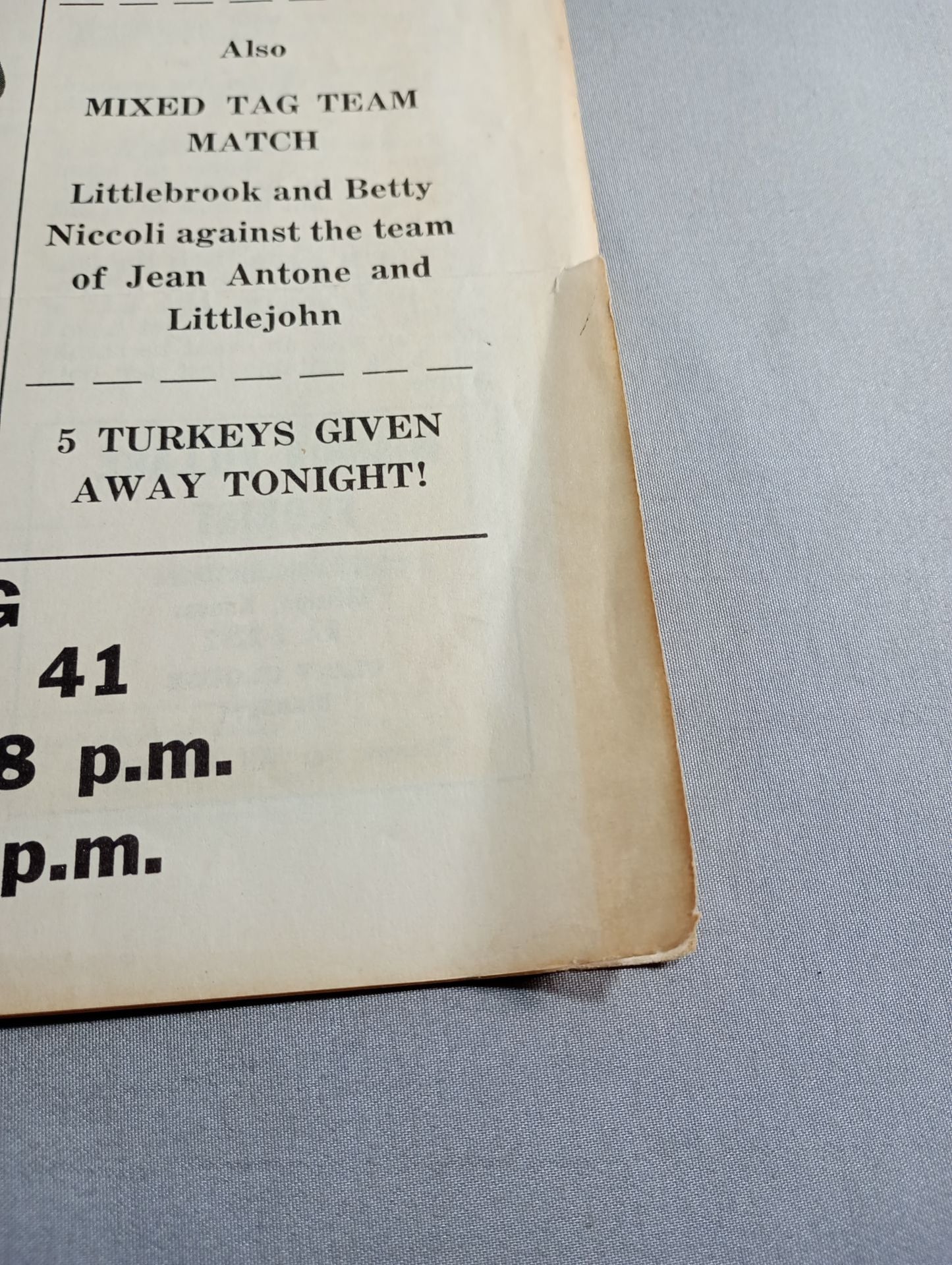 WRESTLING Vol.12 No.4 / HEART OF AMERICA SPORTSNEWS ATTRACTIONS INC.
