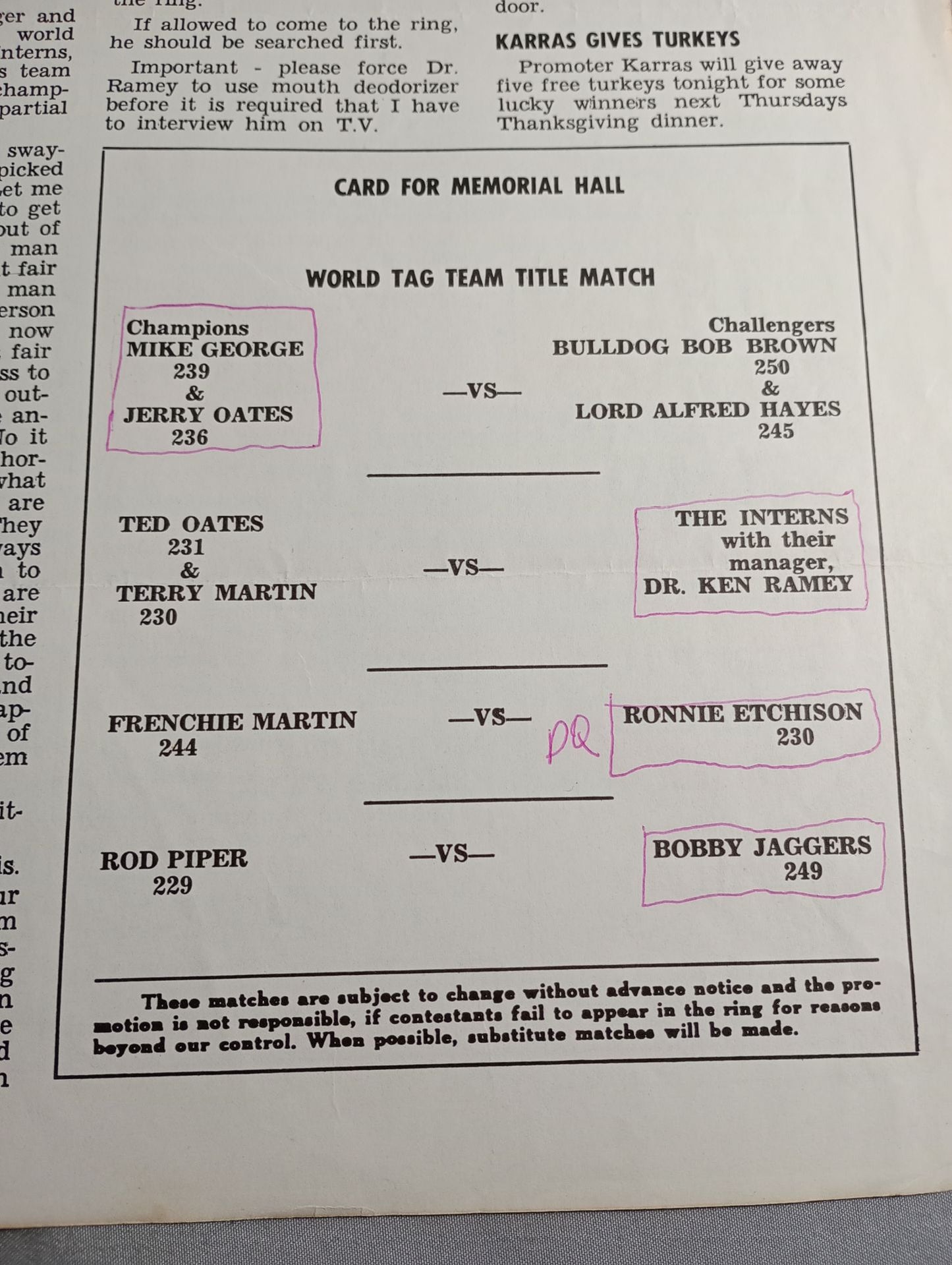 WRESTLING Vol.12 No.4 / HEART OF AMERICA SPORTSNEWS ATTRACTIONS INC.