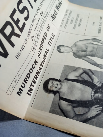 WRESTLING Vol.12 No.4 / HEART OF AMERICA SPORTSNEWS ATTRACTIONS INC.
