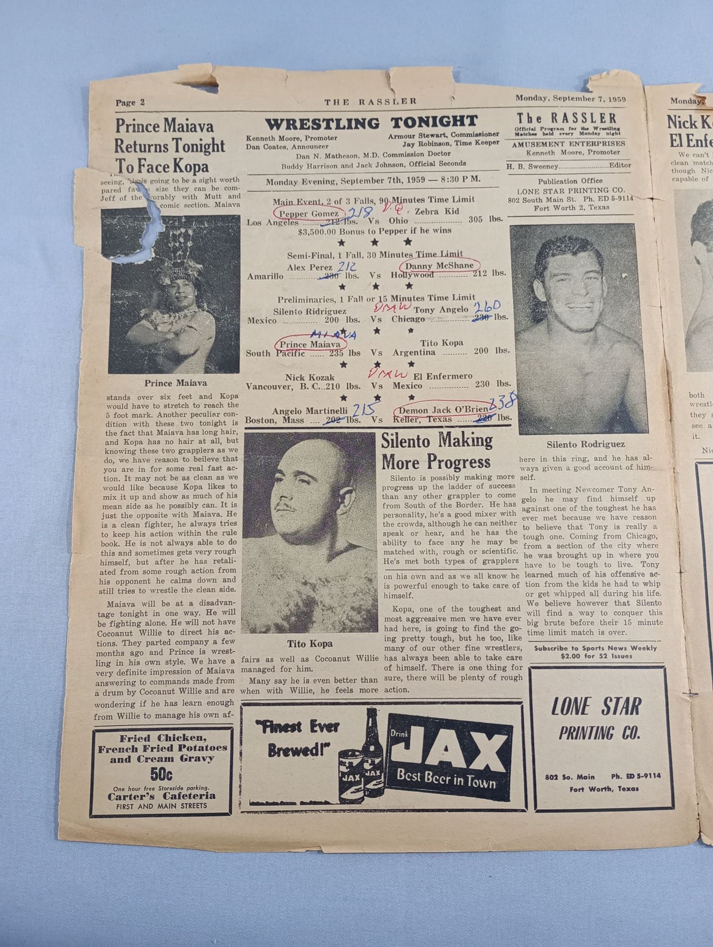 The RASSLER Vol.16 No.783