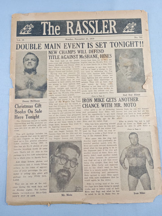 The RASSLER Vol.16 No.795
