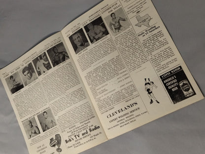 SPORTATORIUM Wrestling Program 1962 No.39