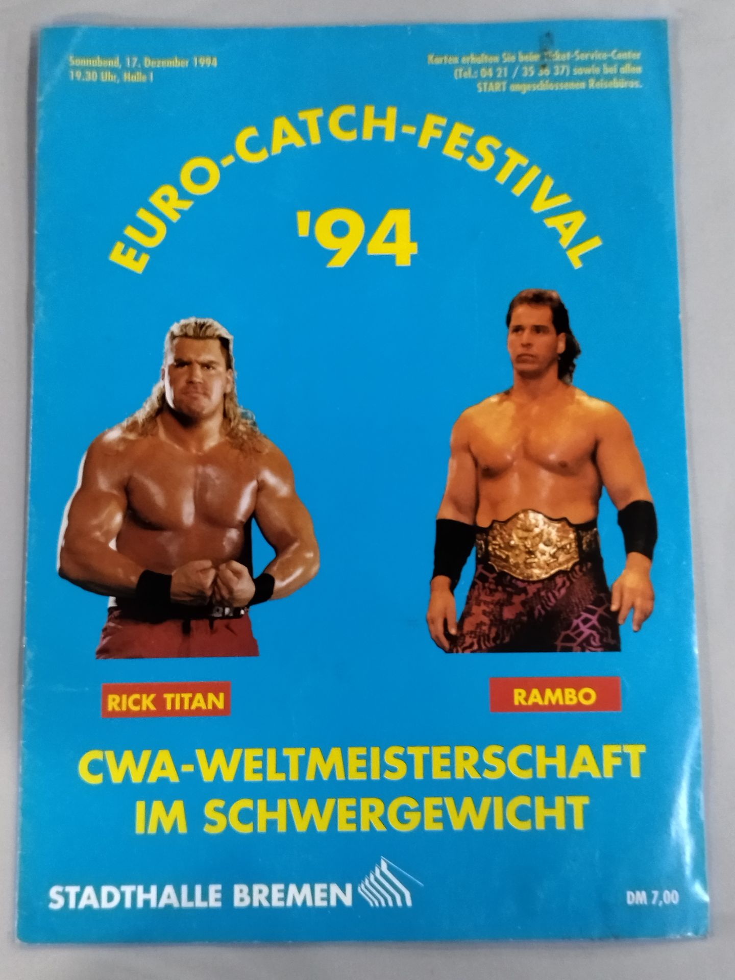 蝶野さん専用ページ ☆蝶野正洋 参戦☆ CWA / EURO-CATCH-FESTIVAL'94 – 闘道館