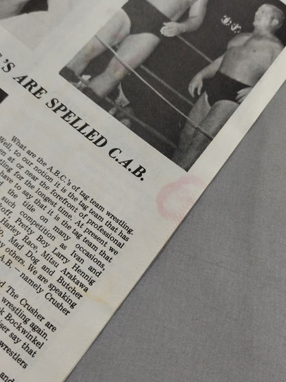 THE Wrestling NEWS NOMBER.7