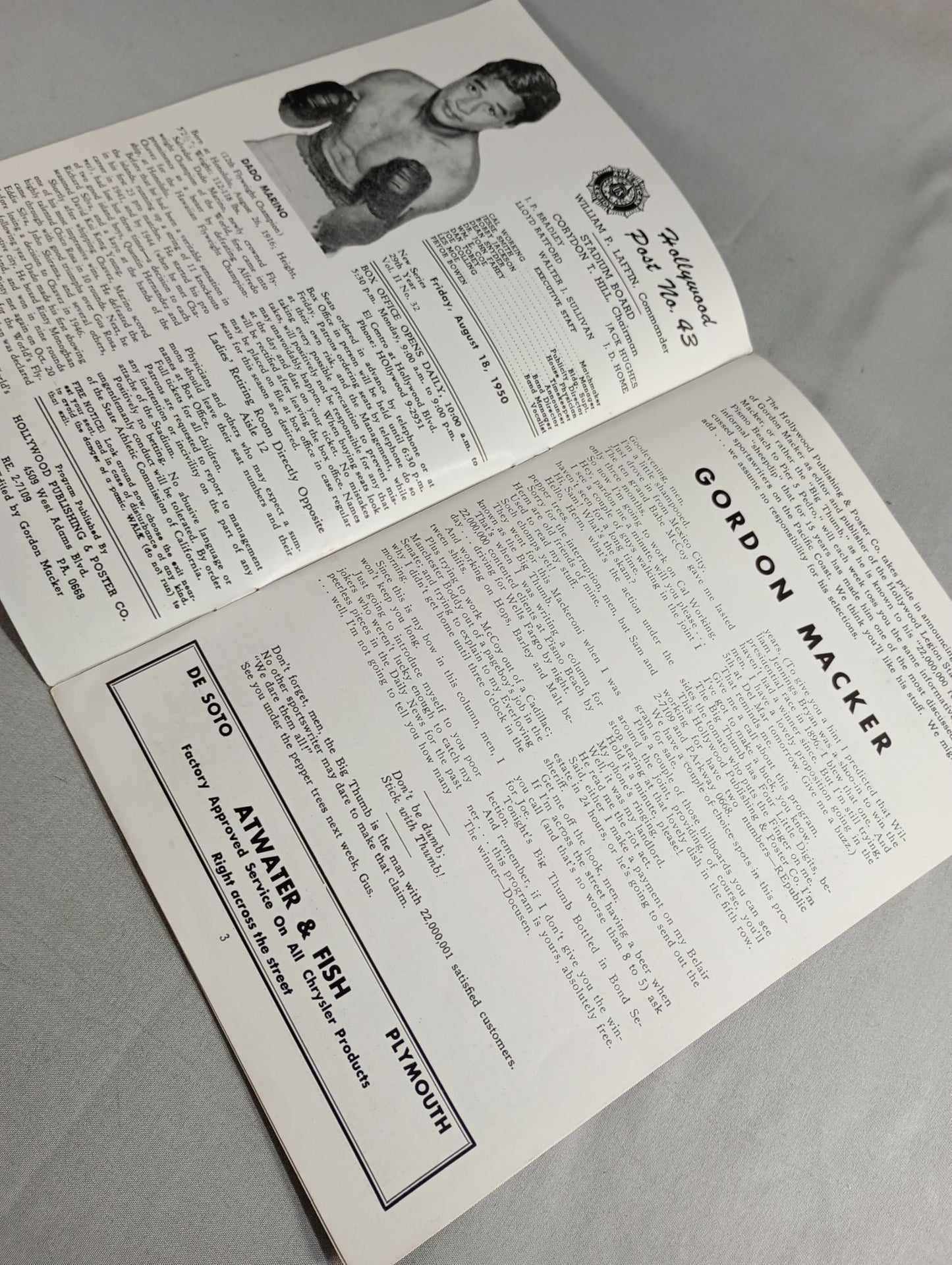 Hollywood Post No.43