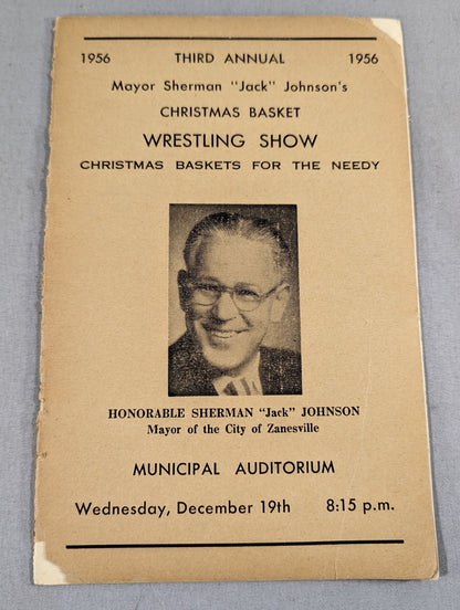 Mayor Sherman ”Jack” Johnson’s CHRISTMAS BASKET WRESTLING SHOW
