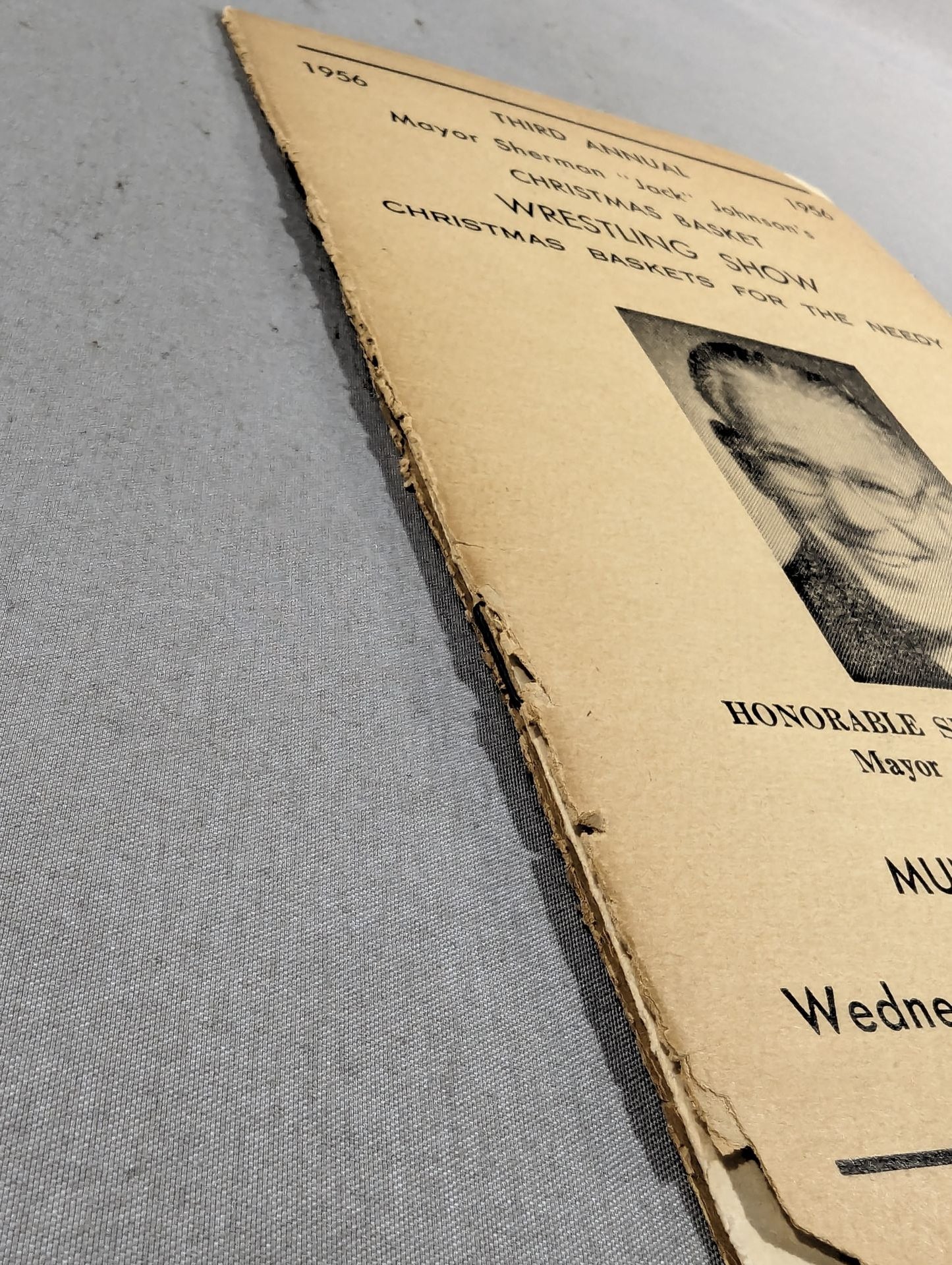 Mayor Sherman ”Jack” Johnson’s CHRISTMAS BASKET WRESTLING SHOW