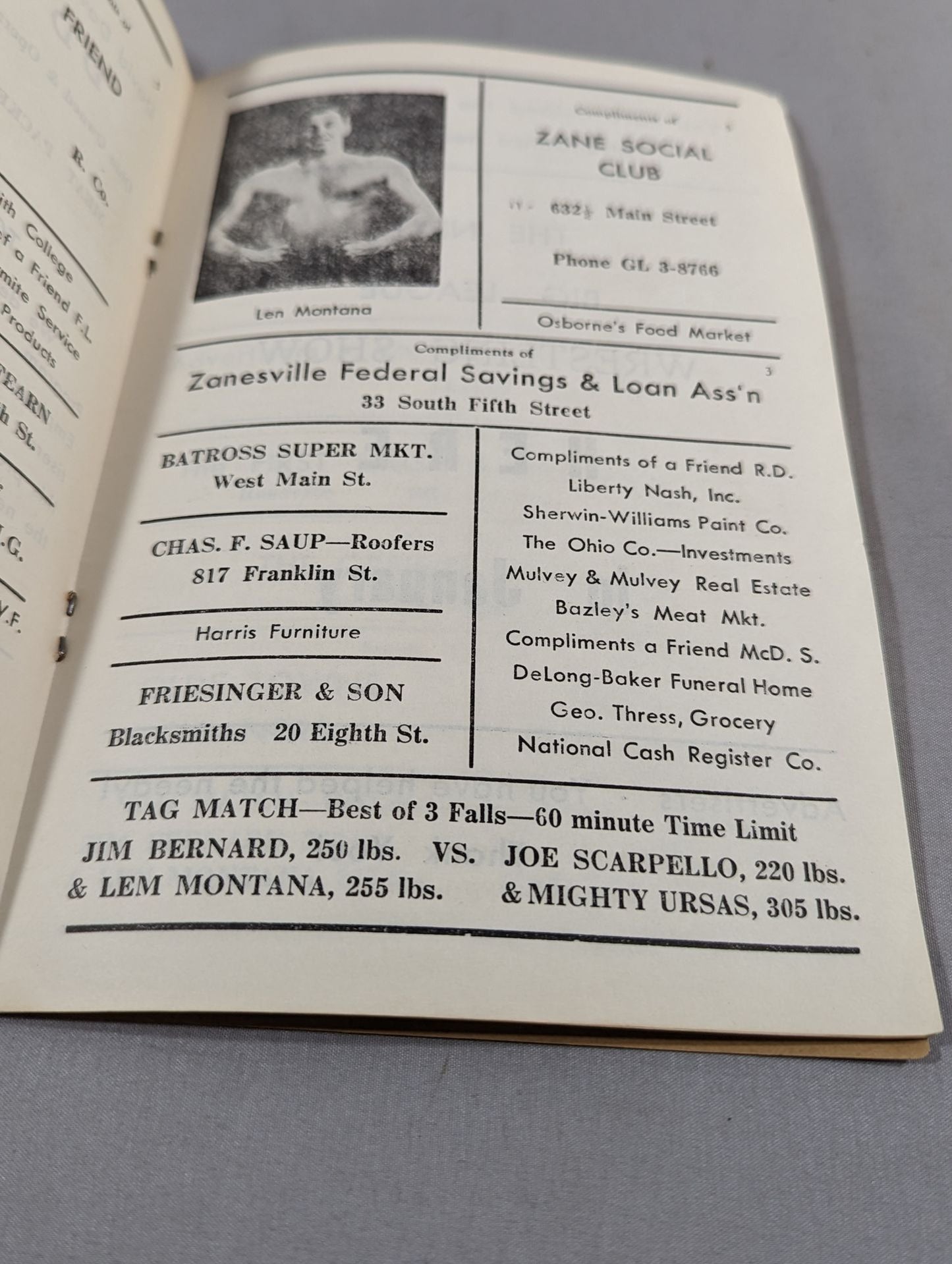 Mayor Sherman ”Jack” Johnson’s CHRISTMAS BASKET WRESTLING SHOW