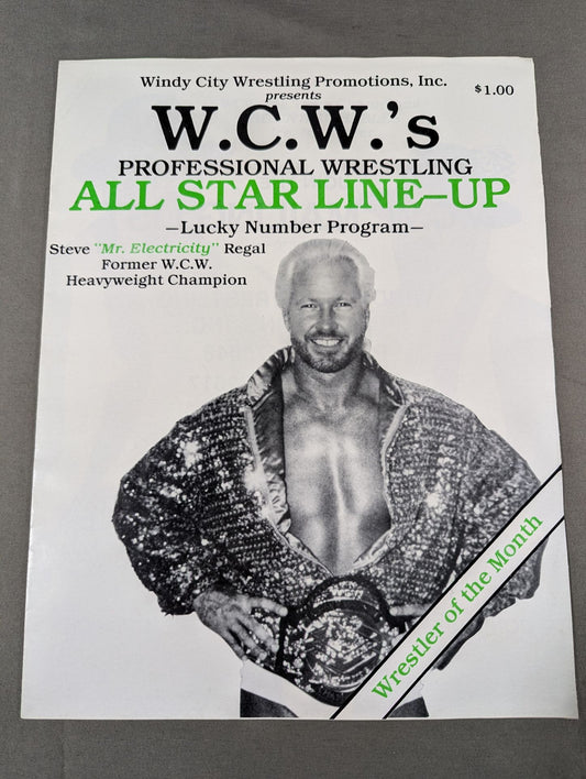 WCW(WCPW) / ALL STAR LINE-UP -Lucky Number Program-①