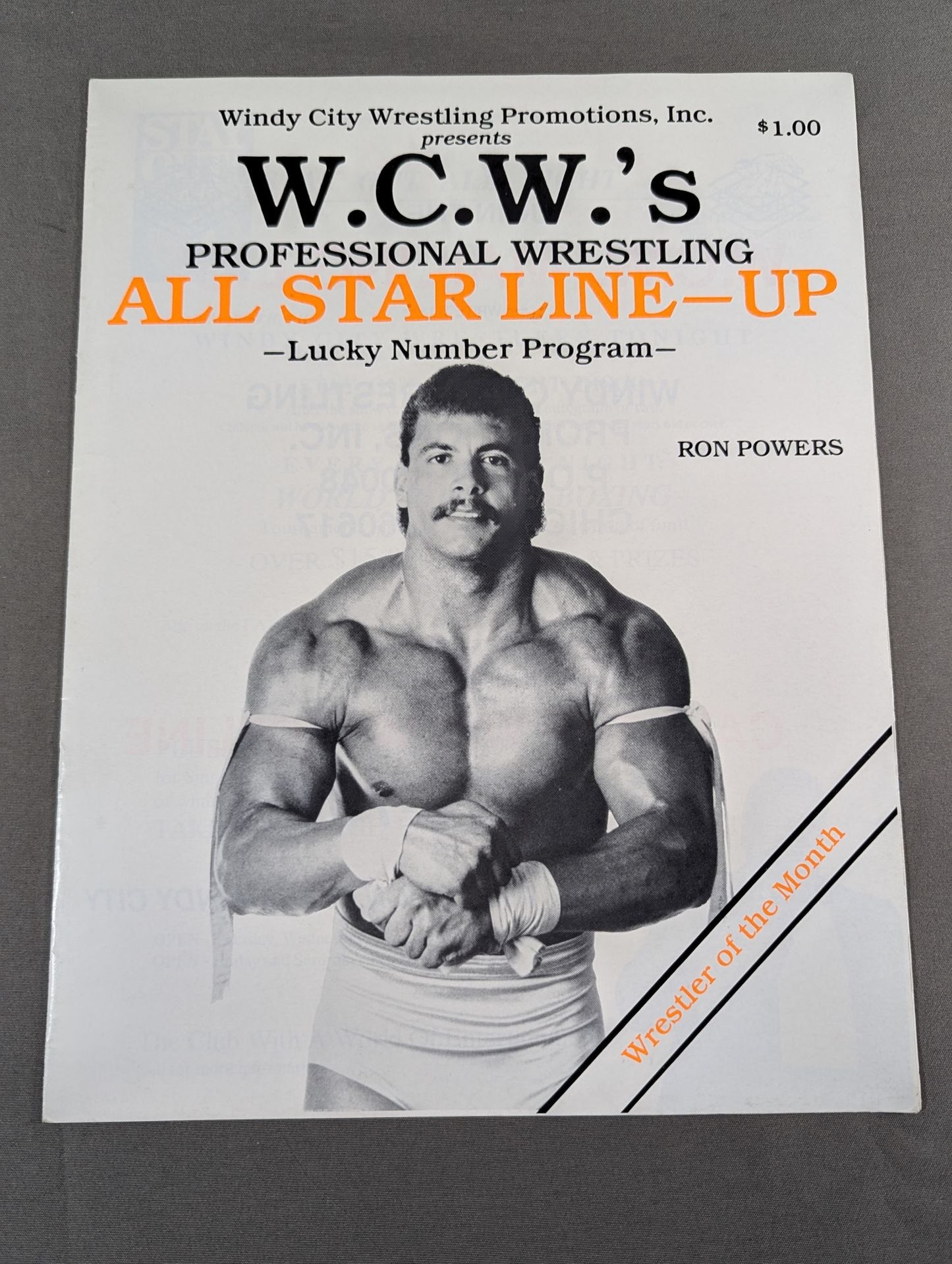 WCW(WCPW) / ALL STAR LINE-UP -Lucky Number Program-②