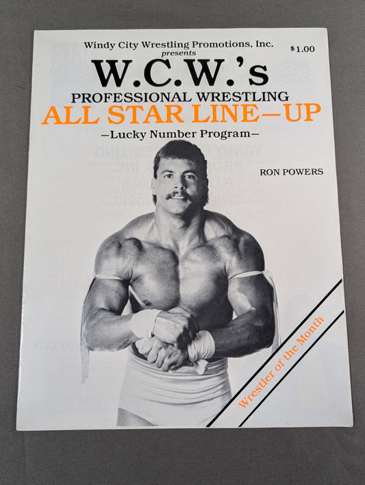 WCW(WCPW) / ALL STAR LINE-UP -Lucky Number Program-②