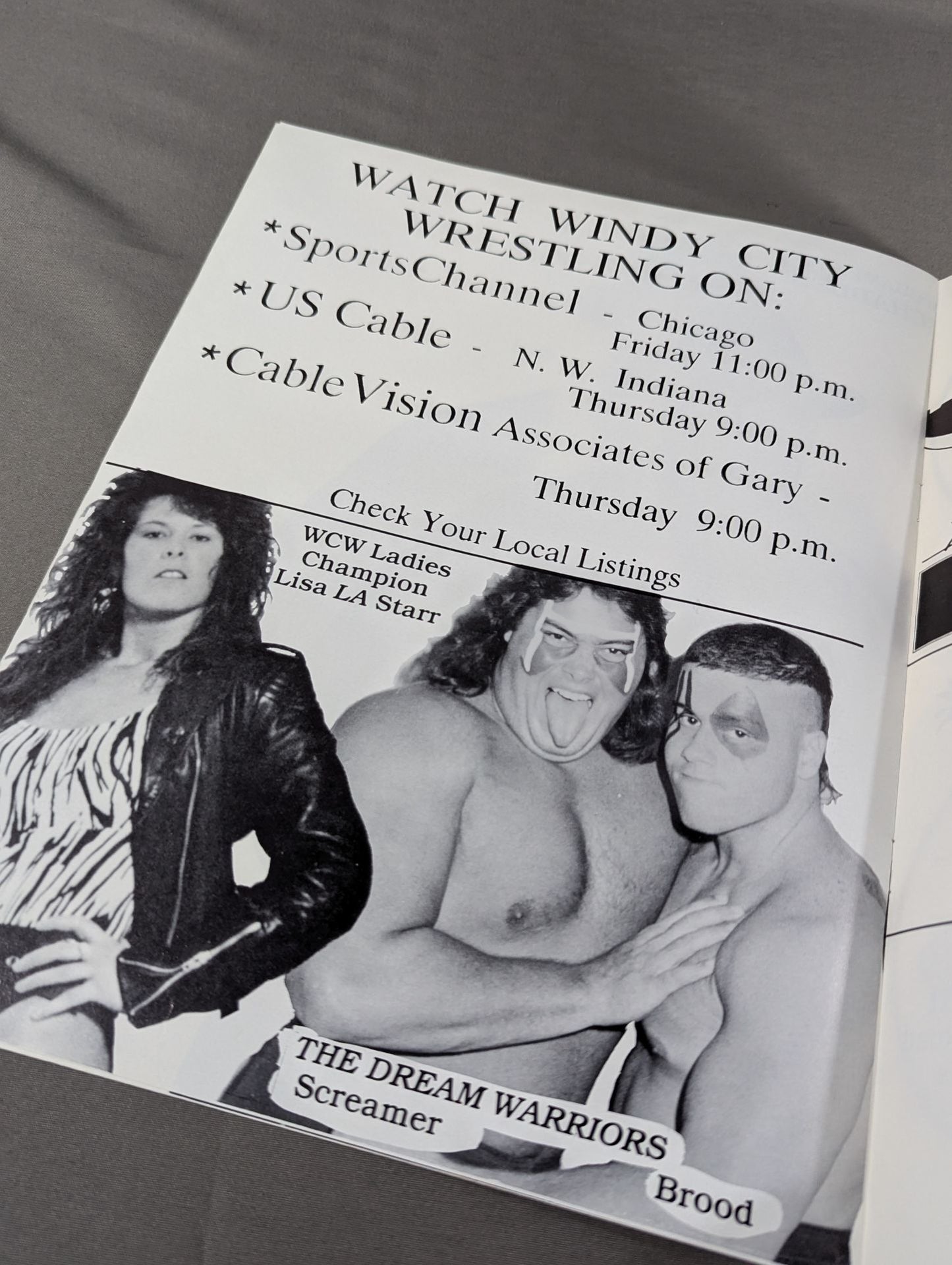 WCW(WCPW) / ALL STAR LINE-UP -Lucky Number Program-②