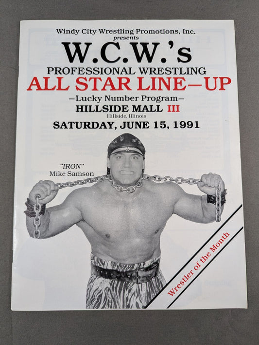 WCW(WCPW) / ALL STAR LINE-UP -Lucky Number Program- HILLSIDE MALL Ⅲ