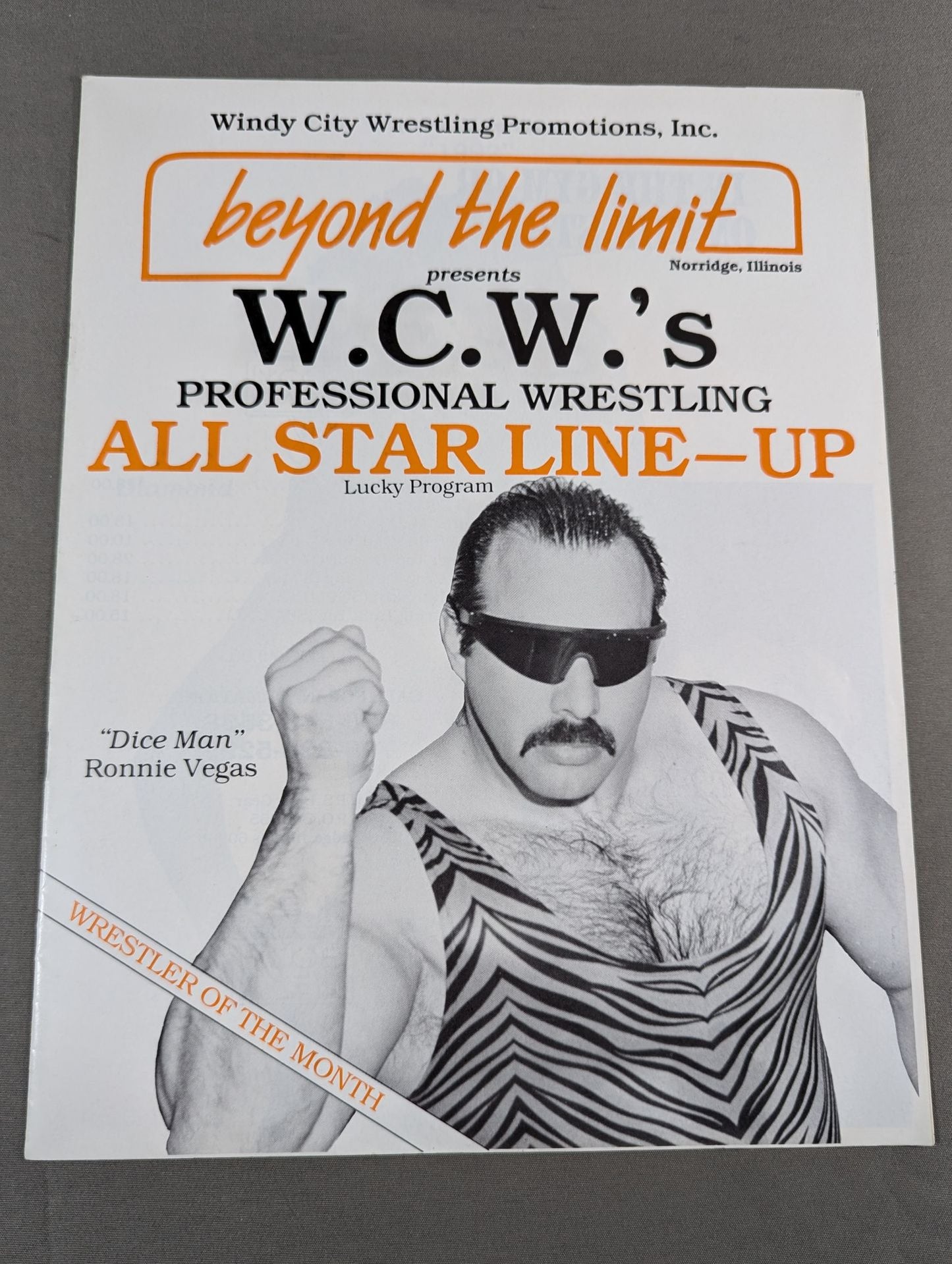 WCW(WCPW) / ALL STAR LINE-UP -Lucky Program- beyond the limit Norridge