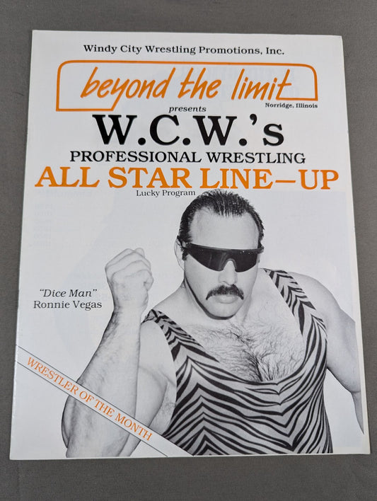 WCW(WCPW) / ALL STAR LINE-UP -Lucky Program- beyond the limit Norridge