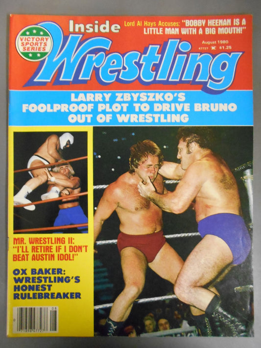 Inside Wrestling 1980年08月号