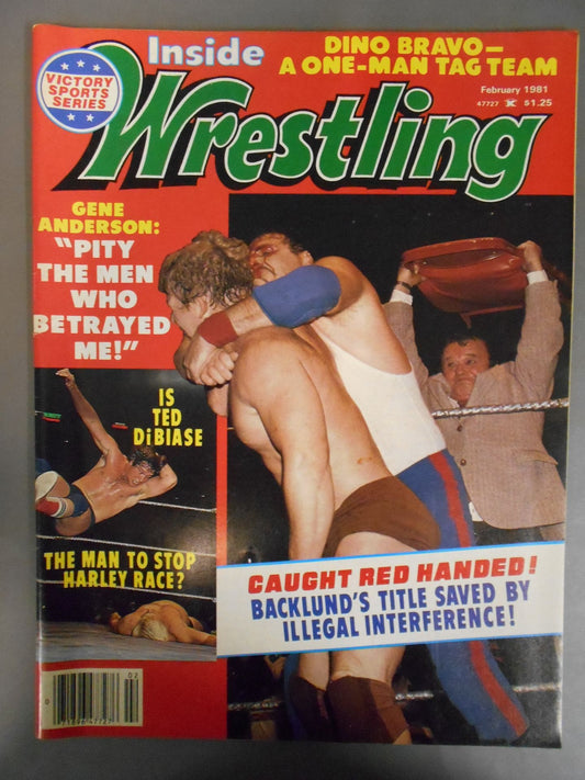 Inside Wrestling 1981年02月号