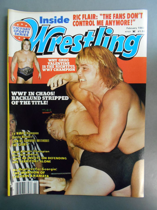 Inside Wrestling 1982年2月号
