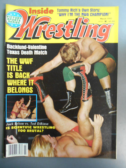 Inside Wrestling 1982年3月号
