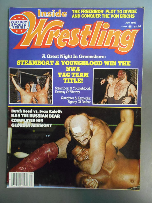 Inside Wrestling 1983年07月号