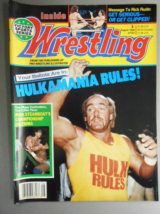 Inside Wrestling 1989年08月号