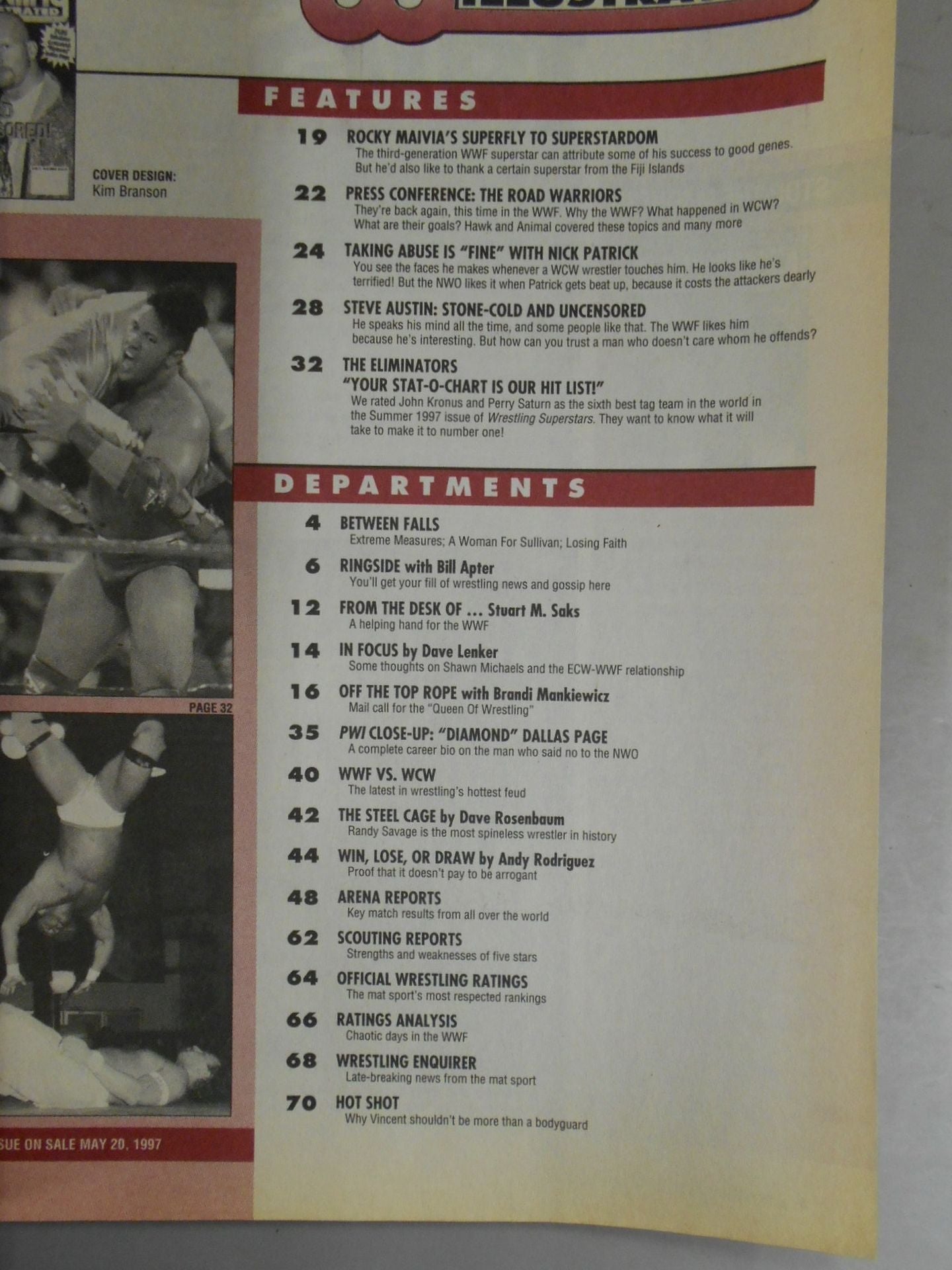 PRO Wrestling ILLUSTRATED 1997年07月号