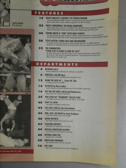 PRO Wrestling ILLUSTRATED 1997年07月号