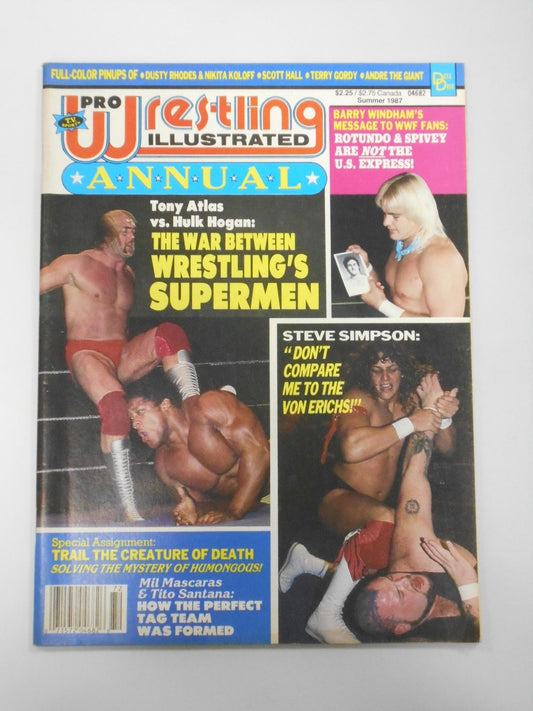 PRO Wrestling ILLUSTRATED ANNUAL 1987 Summer