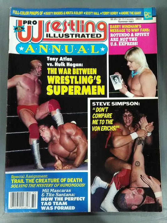 PRO Wrestling ILLUSTRATED ANNUAL 1987 Summer